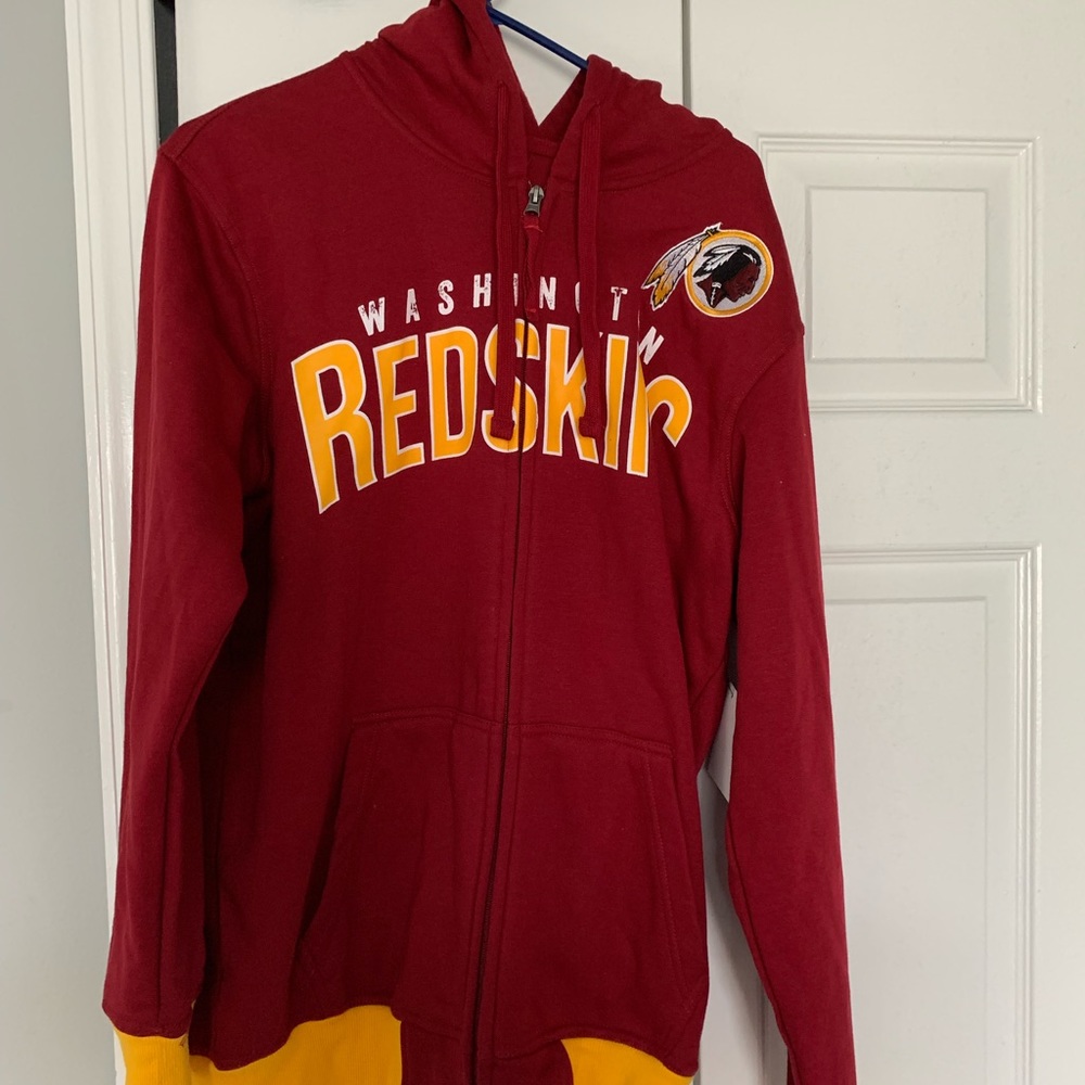 Zip-Up Washington Redskins Hoodie